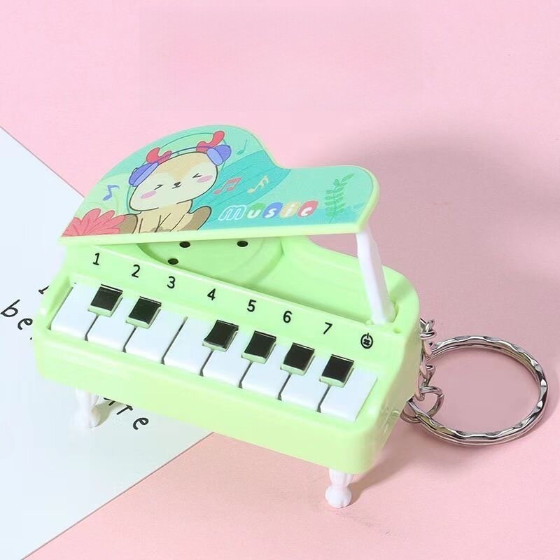 電子ピアノ・光る・折りたたみ可能・キーホルダー｜知育玩具・インスタ風・演奏可能・発音可能|undefined