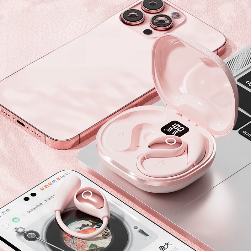 Bluetoothイヤホン|AI翻訳・ワイヤレス・OWS型・耳掛け式・144言語対応・耳を塞がない・ながら聴き・高性能・高機能|undefined