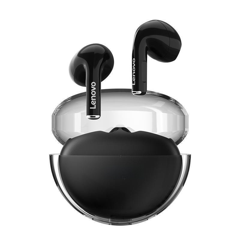 【Lenovo】ワイヤレスイヤホン｜Bluetooth・高音質・半インイヤー型・スポーツ・アウトドア・ゲーム・おすすめ・透明デザイン|undefined