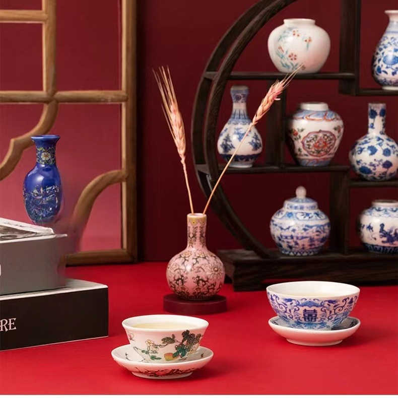 考古玩具・発掘体験・青花磁器風・彩磁風・ブラインドボックス・発掘現場を再現・大人も子供も楽しめる・おもちゃ・本物の磁器ではない・フィギュア|undefined