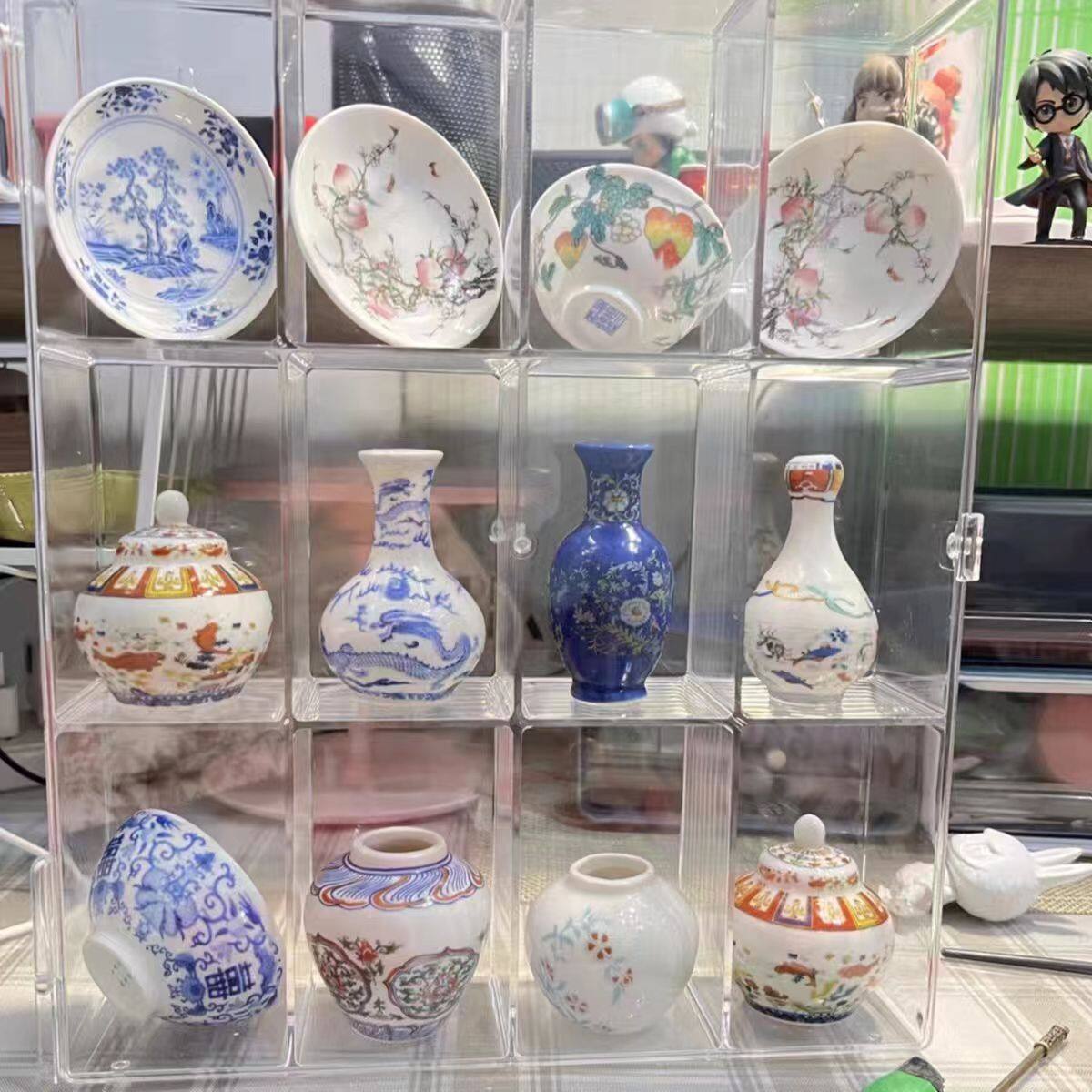 考古玩具・発掘体験・青花磁器風・彩磁風・ブラインドボックス・発掘現場を再現・大人も子供も楽しめる・おもちゃ・本物の磁器ではない・フィギュア|undefined