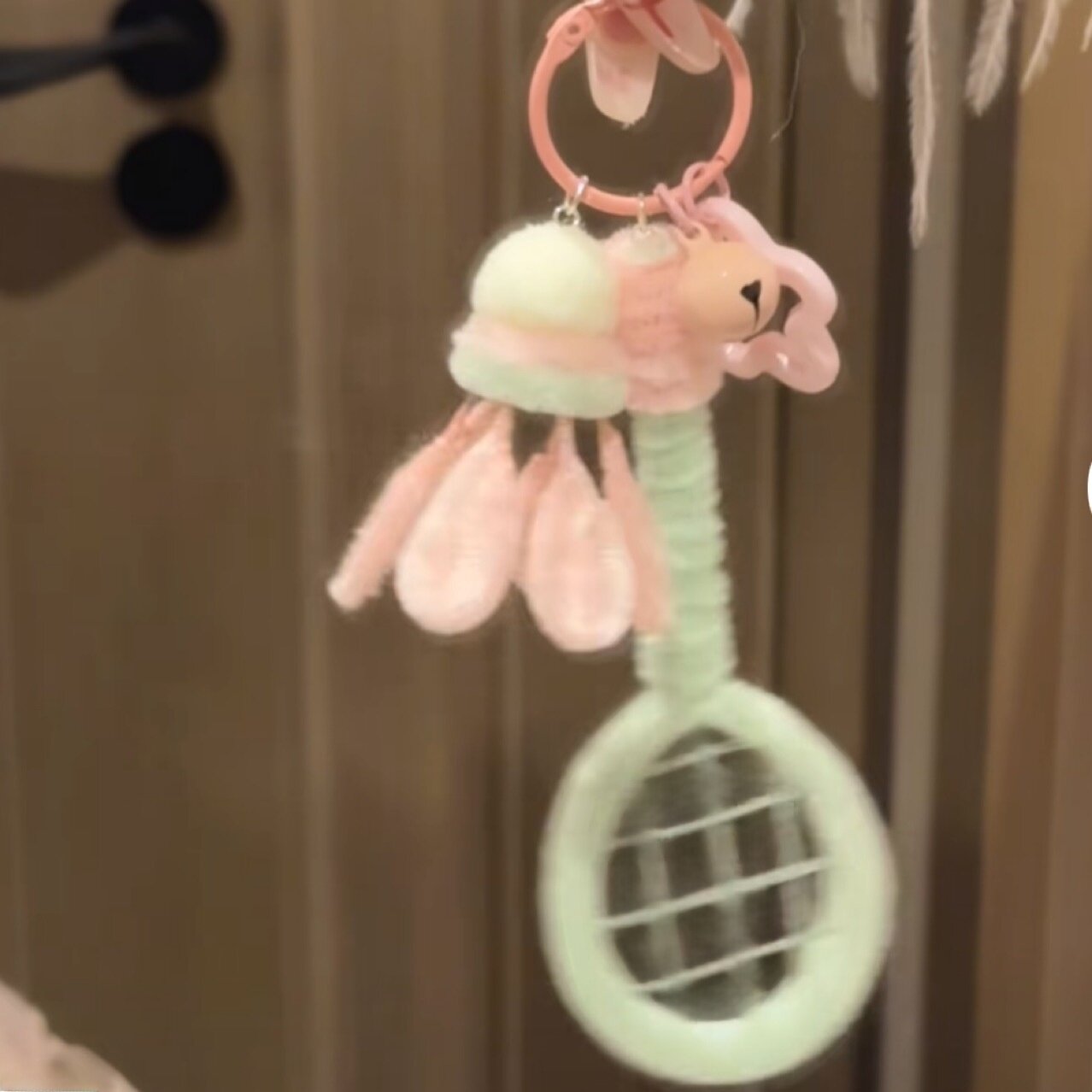 ミニラケットキーホルダー・DIY手作り材料｜アクセサリー・可愛い・個性的|undefined