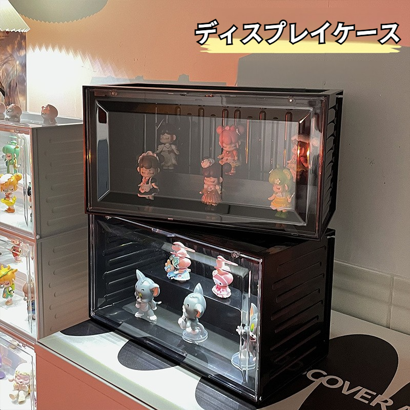ディスプレイケース｜ライト付き・音声制御・ブラインドボックス・ディスプレイ・ケース・コンテナ型・フィギュアケース・おしゃれ・コレクションに最適・アニメ|undefined