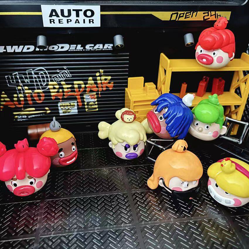 熱血高校3個セット】ブラインドボックス・フィギュア 予約販売