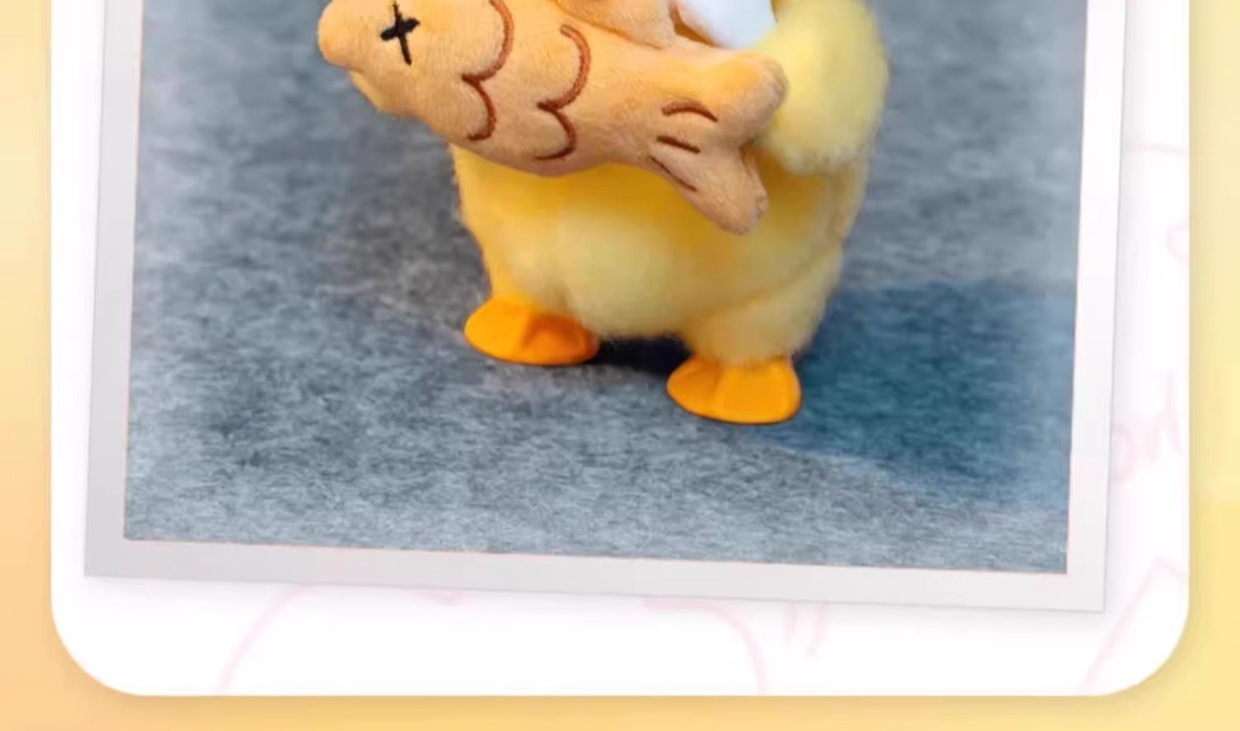 1983toys】Upset Duck・ブラインドボックス・ぬいぐるみ・仕事いやだガ