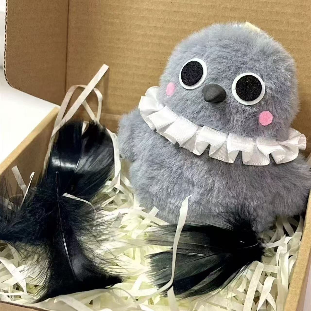 恋と深空・シン・ぬいぐるみ・キーホルダー｜推し活・バッグチャーム・カラスモチーフ・可愛い|undefined