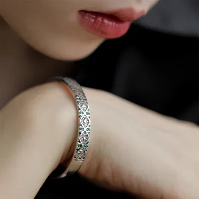 ブレスレット｜ファッション・レディース・カジュアル・メンズ・菱形ジルコニア・レトロ・上品・アクセサリー
