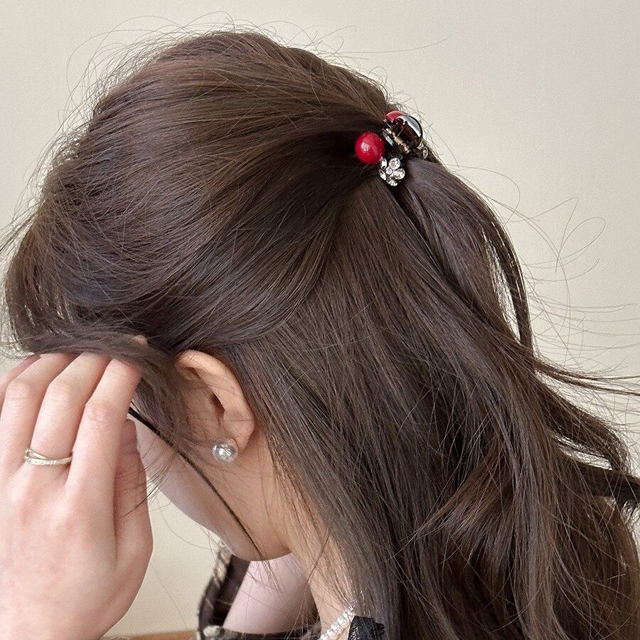 ヘアクリップ｜ファッション・レディース・カジュアル・パール・前髪クリップ・サイドヘア留め・ヘアアクセサリー・上品|undefined