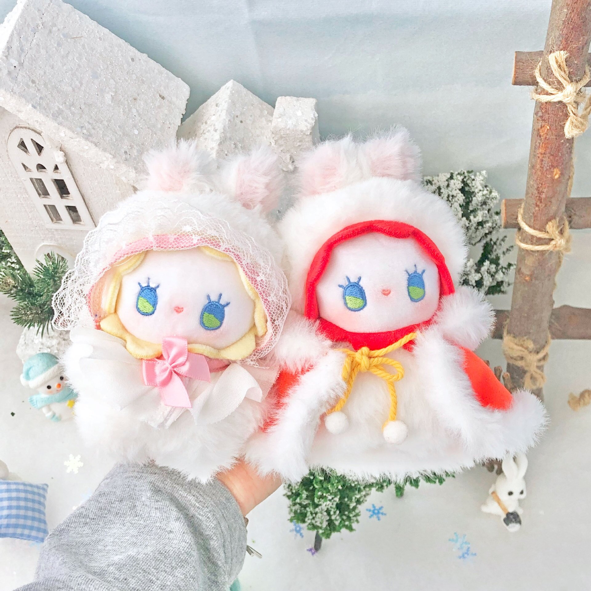 【EMMA】10cm綿製人形・秘境の森・ぬいぐるみ・置物・かわいい・森ガール・癒し系・ギフト|undefined