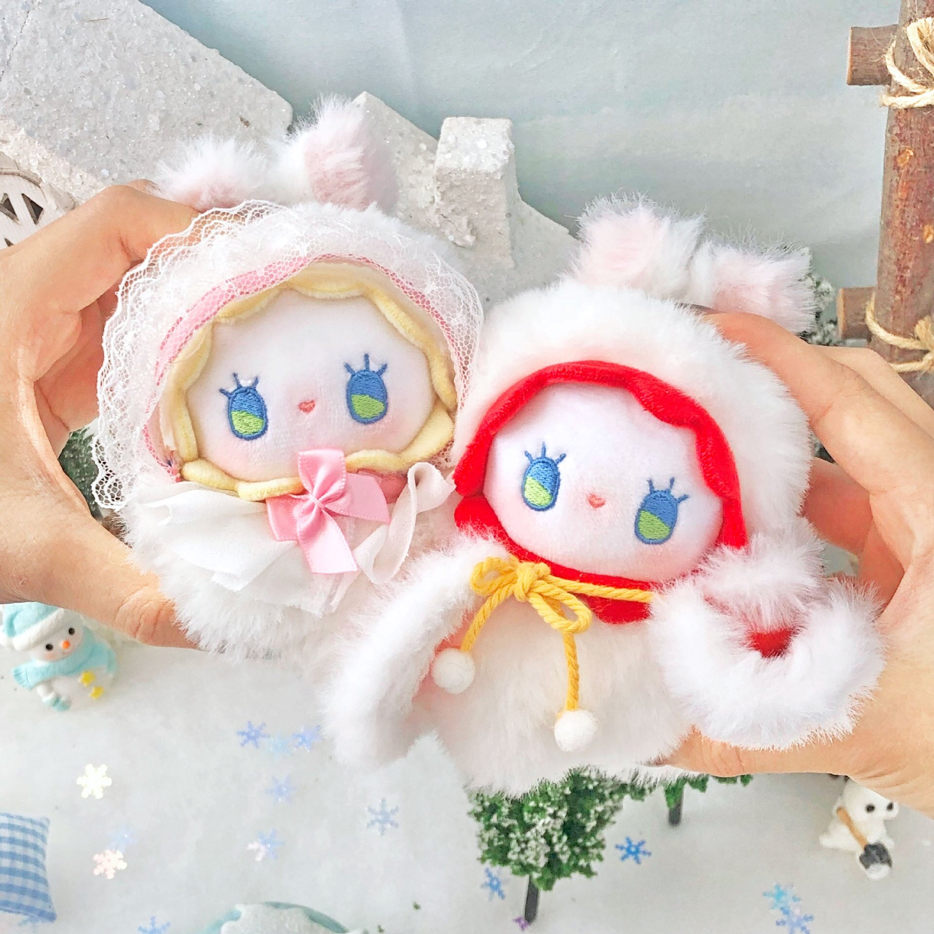【EMMA】10cm綿製人形・秘境の森・ぬいぐるみ・置物・かわいい・森ガール・癒し系・ギフト|undefined