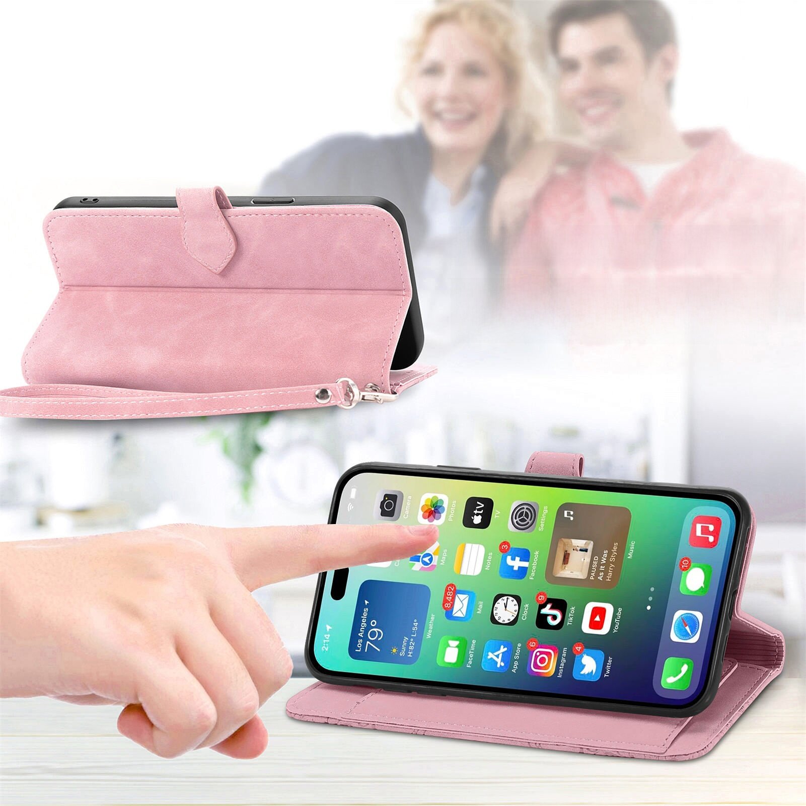 スマホケース|iPhoneに対応・手帳型・財布型・ファスナー付き・Galaxy対応・上品・多機能|undefined