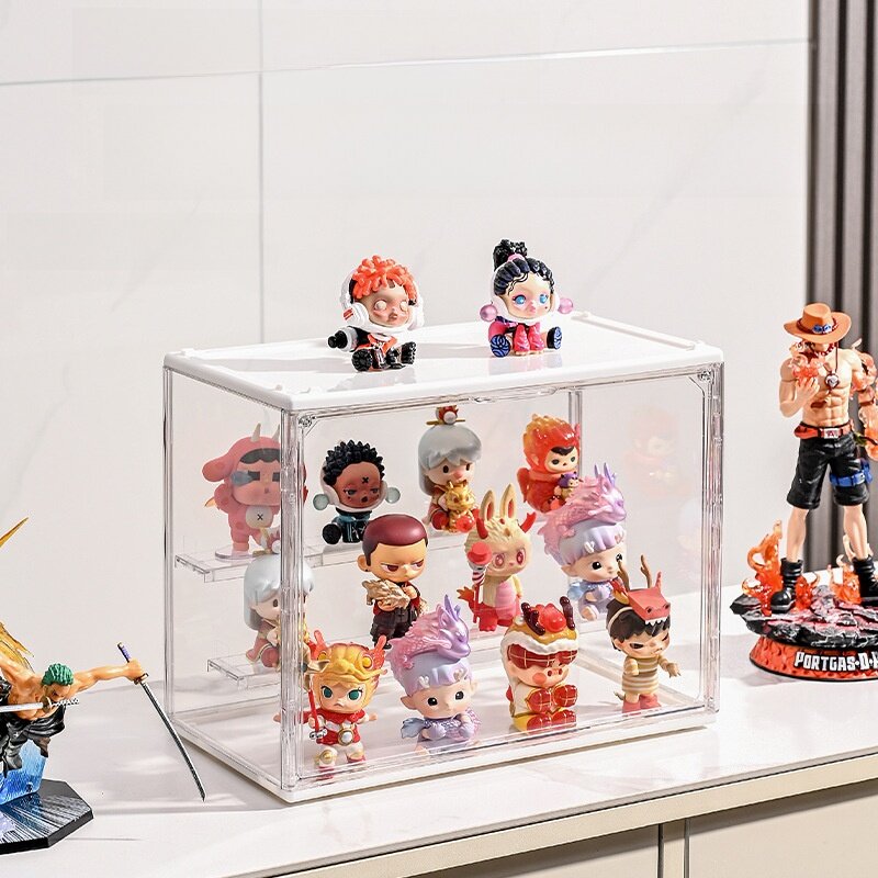 アクリル収納ボックス｜ディスプレイケース・コレクションケース・フィギュア・ぬいぐるみ・ドール・収納・透明・人形・おしゃれ・かわいい・整理・グッズ|undefined