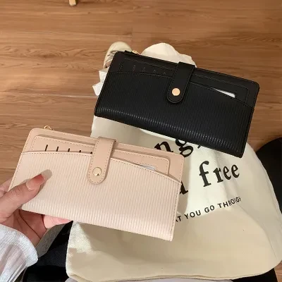 財布｜レディース・ファッション・多機能・薄型・折りたたみ・ファスナー付き・無地・ポータブル・上品・ミニ財布
