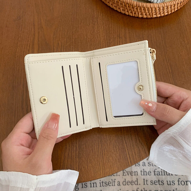 財布｜ファッション・ミニ財布・二つ折り・刺繍・カード入れ・便利・可愛い・小花柄・ガーリー|undefined
