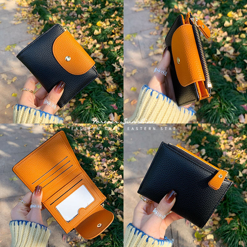 ミニ財布｜レディース・ソフトレザー・二つ折り財布・コインケース・高見え・大容量・ファッション|undefined