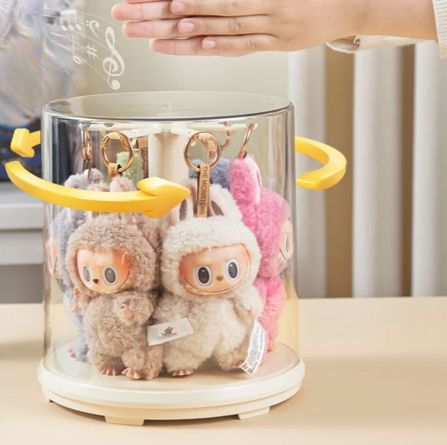回転式収納ケース｜回転式・透明・ぬいぐるみ・フィギュア・トレーディングフィギュア・収納ケース・ディスプレイスタンド・多機能・かわいい・二次元・タク活|undefined