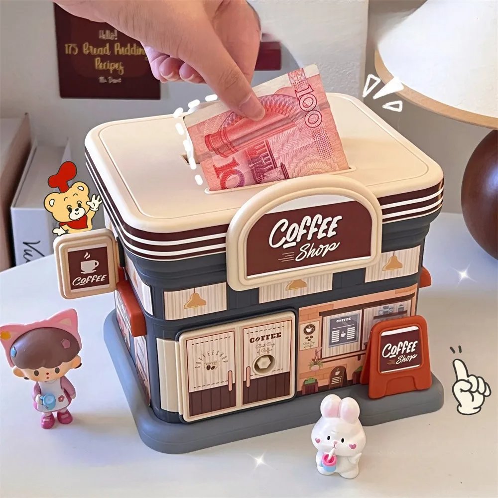 貯金箱｜セブンモチーフ・大容量・漫画・学生・創造的・貯金箱・貯蓄箱