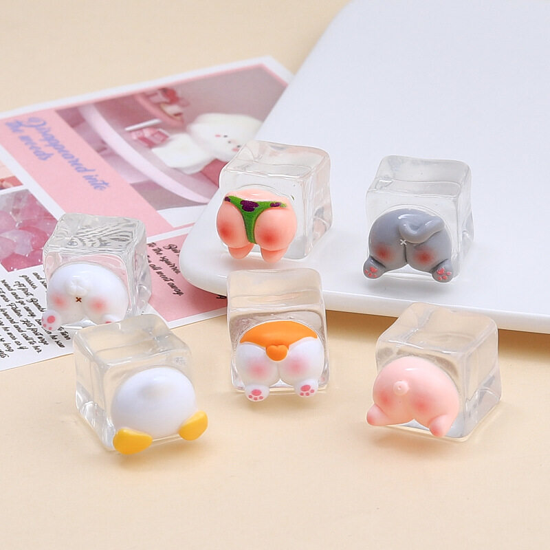 「5個入り」レジンパーツ｜レディース・DIY素材・デコレーションパーツ・動物モチーフ・可愛い・ユニーク|undefined