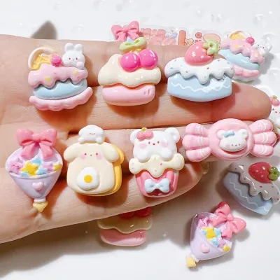 「20個入り」レジンパーツ｜レディース・DIY素材・デコパーツ・ヘアアクセサリー・ケーキデコ・ハンドメイド・キュート