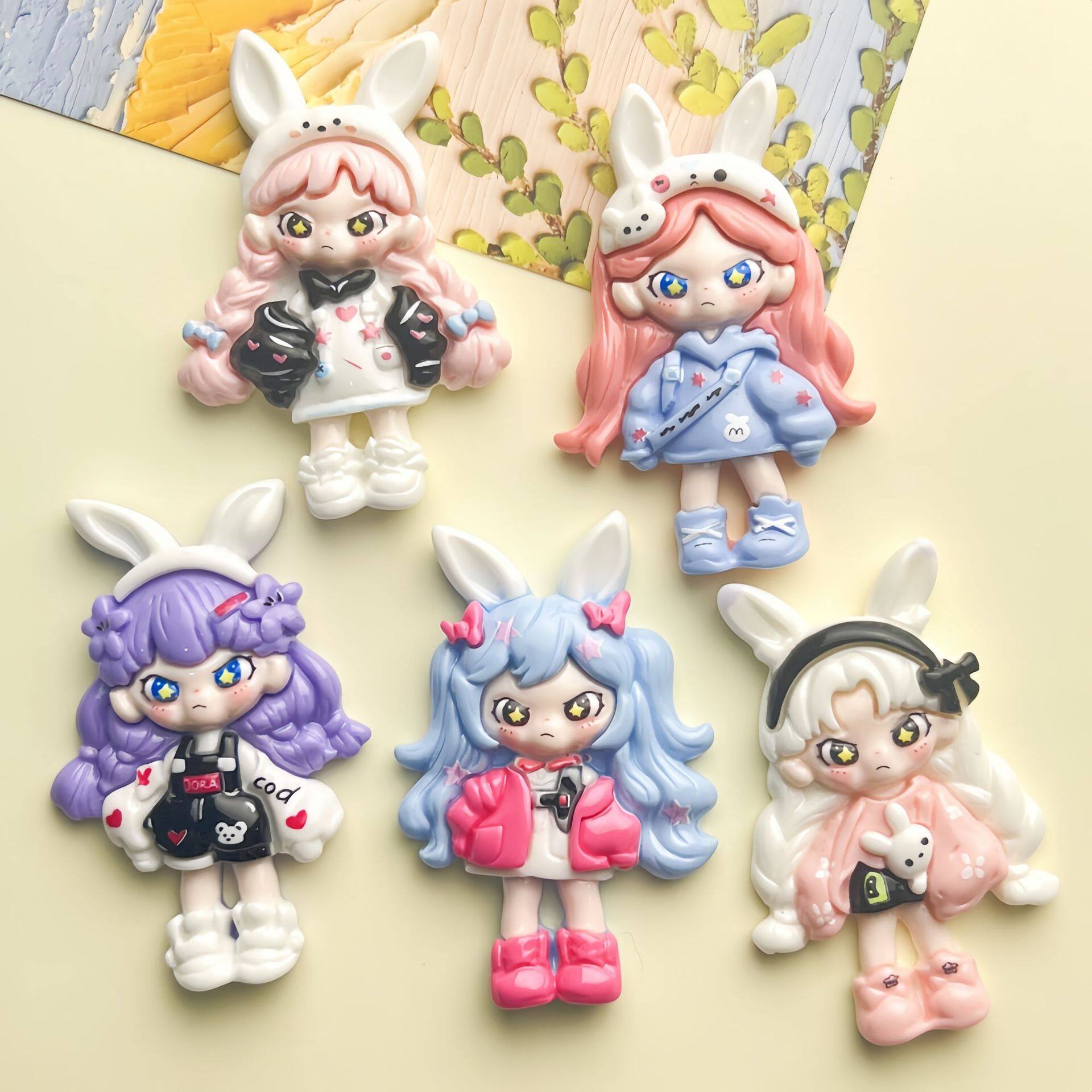 レジンパーツ｜レディース・デコパーツ・冷蔵庫マグネット・ヘアピンパーツ・DIY・手作り・ミニサイズ・可愛い・キラキラ|undefined