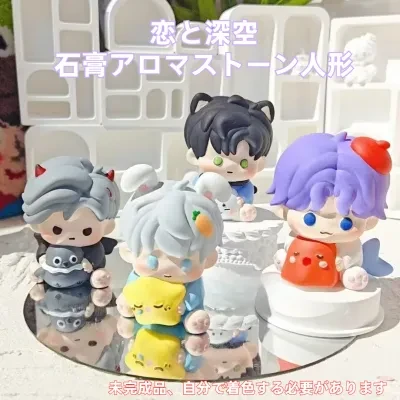 恋と深空・石膏アロマストーン人形・DIY塗り絵セット｜ゲーム風デコレーション・人気・萌えキャラ・おうち時間