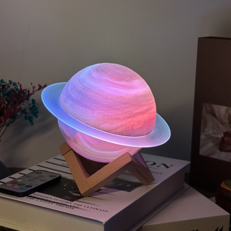 Bluetoothスピーカー|土星リング型・重低音・3D・Hi-Fi・LEDライト付き・夢幻的・デスクトップスピーカー|undefined