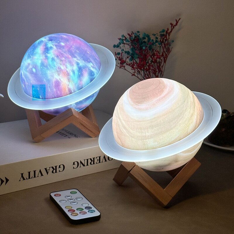 Bluetoothスピーカー|土星リング型・重低音・3D・Hi-Fi・LEDライト付き・夢幻的・デスクトップスピーカー|undefined