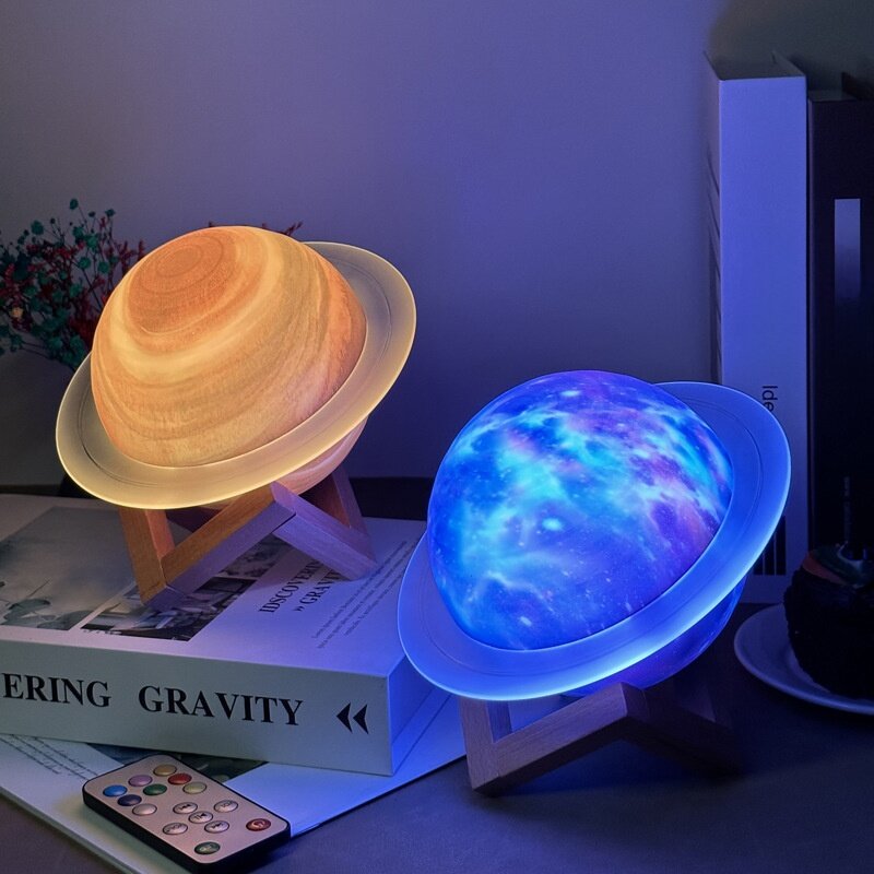Bluetoothスピーカー|土星リング型・重低音・3D・Hi-Fi・LEDライト付き・夢幻的・デスクトップスピーカー|undefined