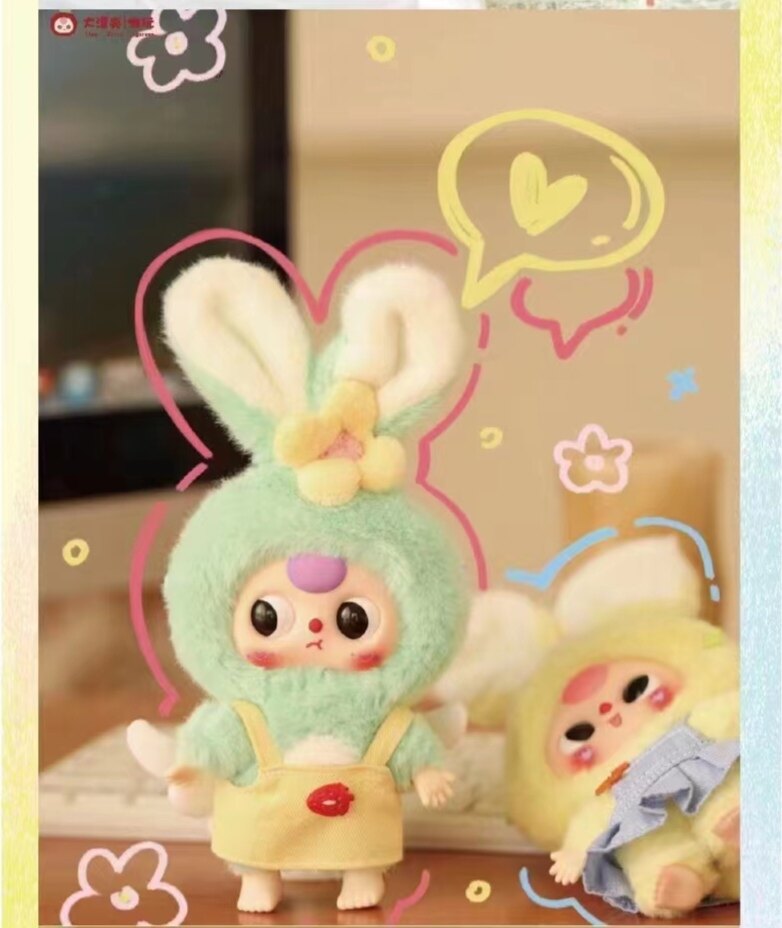 ベビースリーマカロンうさぎシリーズ・1個】ブラインドボックス