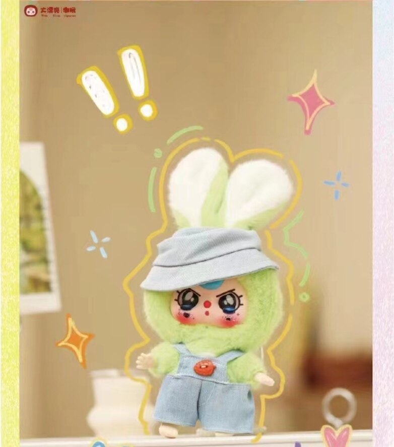 ベビースリーマカロンうさぎシリーズ・1個】ブラインドボックス