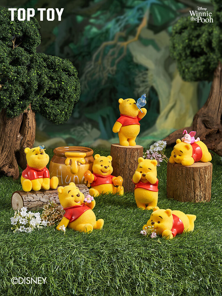 【Disney×TOPTOY】くまのプーさん・ブラインドボックス・フィギュア・可愛い・癒し・コレクション|undefined