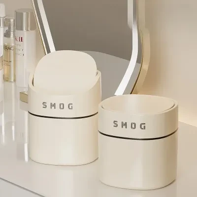 ゴミ箱｜デスク用・リビング・コーヒーテーブル・オフィス・ベッドサイド・デスク上・フタ付き・かわいい・小型・家庭用