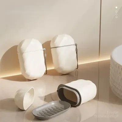 石鹸ケース｜旅行用・携帯型・高級・密閉・蓋付き・水切り・ミニ・学生用・収納ボックス