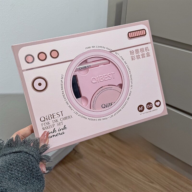 QIBESTコスメセット｜高発色・落ちにくい・初心者向け・フルメイク・ギフト・カメラタイプ|undefined