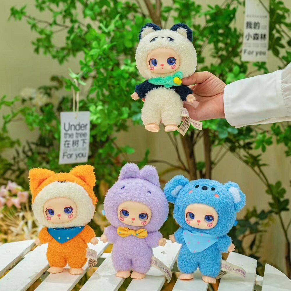 【Liila's・Zooシリーズ】ブラインドボックス・ぬいぐるみ|undefined