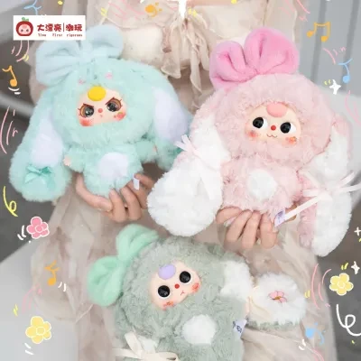 【BABY THREE】垂れ耳うさぎシリーズ・ブラインドボックス・キーチャム・可愛い・ぬいぐるみ・うさぎちゃん・ラビットリボーン