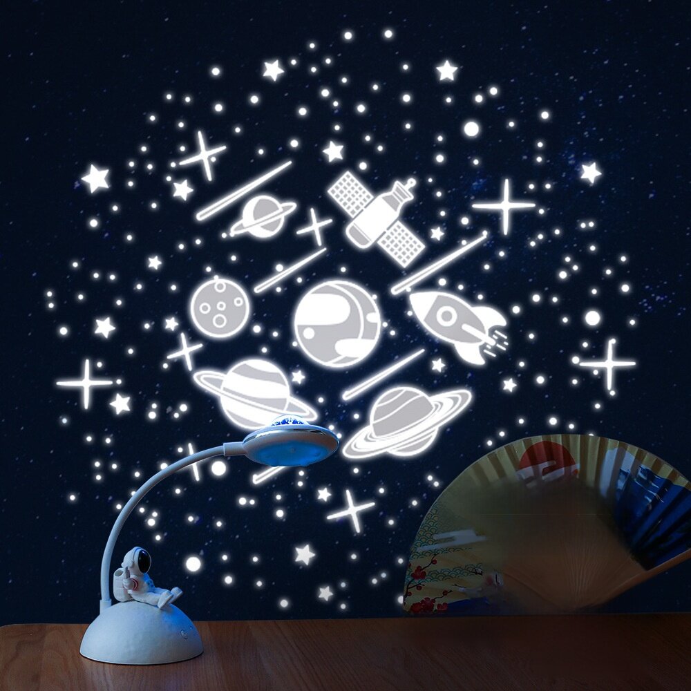 デスクライト｜クリエイティブ宇宙飛行士デスクランプ・目の保護、ペンホルダーデスクランプ・かわいい|undefined