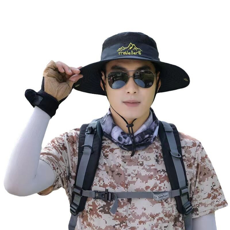 夏の日よけ帽子｜男性用・屋外・通気性・日焼け止め・サイクリング・釣り・登山|undefined