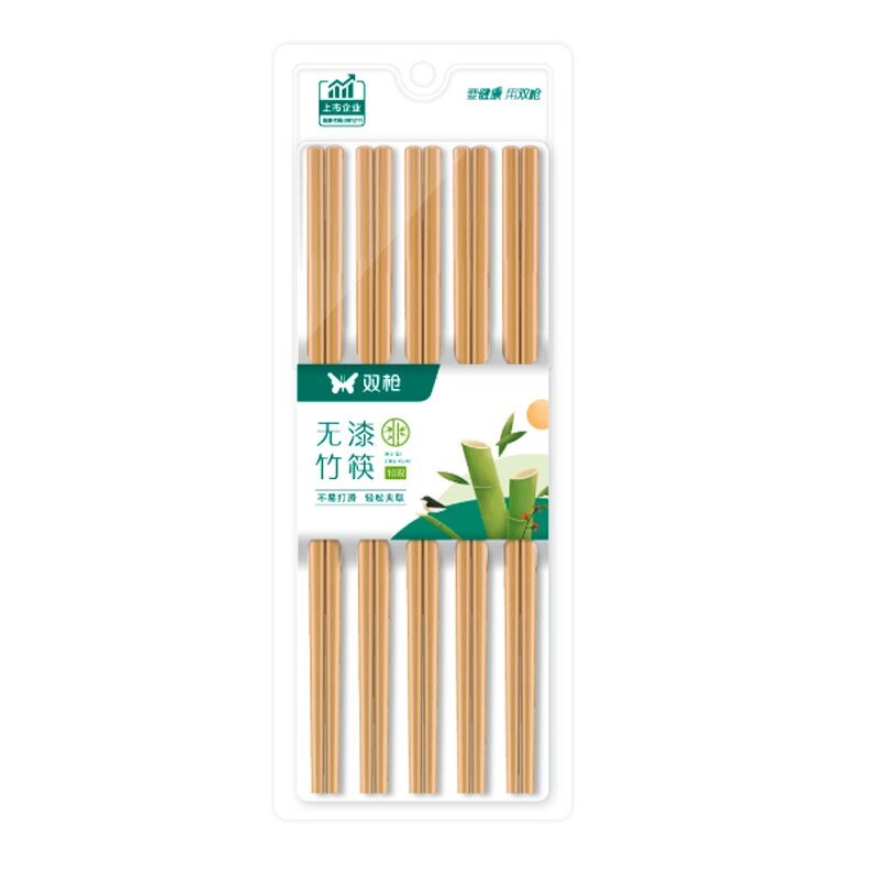 ダブルガンスーパーマーケット箸無塗装キッチン家庭用ホテル商業高速露店卸売ランニング江湖竹箸|undefined