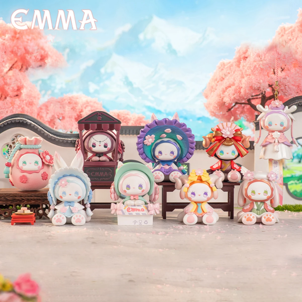【EMMA】ブラインドボックス｜秘境の森・桜会シリーズ・フィギュア・ドール・置物・プレゼント・サプライズ感満載・癒し|undefined
