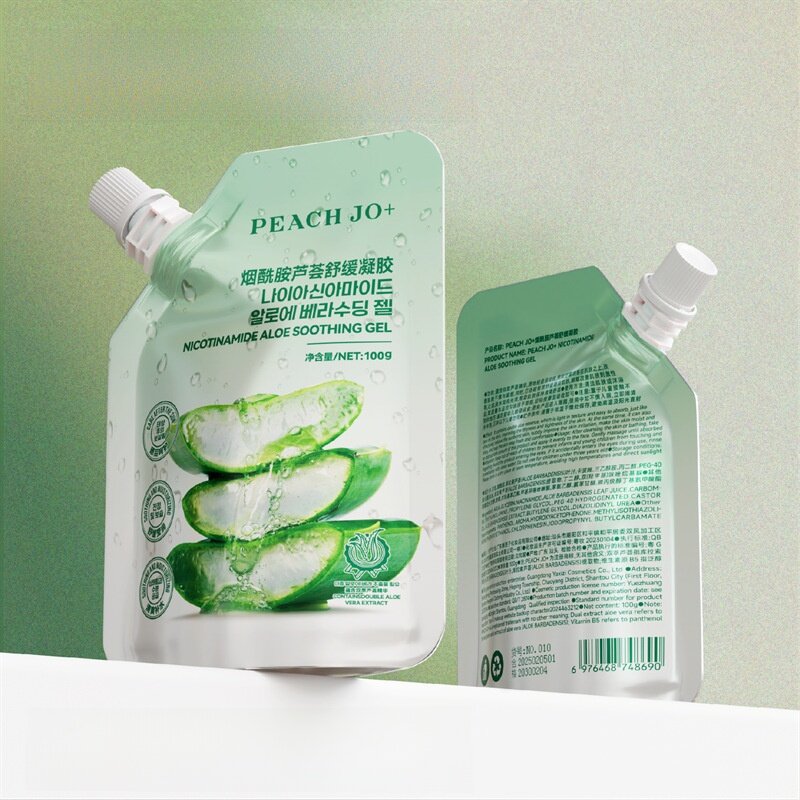 PEACH JO＋ 芦荟ジェル｜ナイアシンアミド配合・保湿・肌を落ち着かせる・べたつかない・さっぱり|undefined