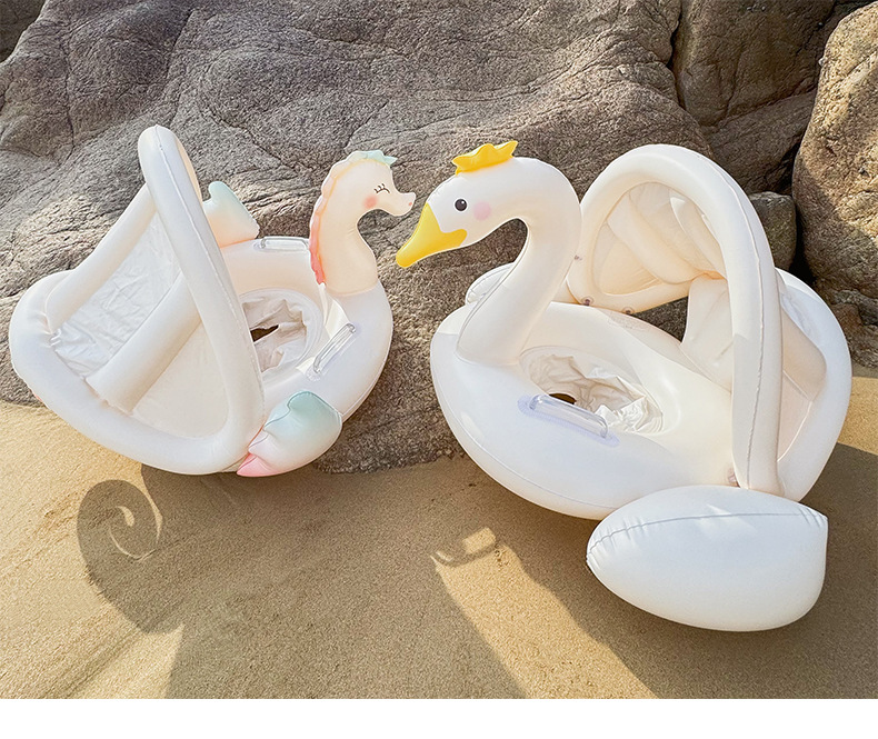 0488H/浮き輪 大人用 子供用 大きい 白鳥 大人もゆったり乗れるフロート 遊具 水遊び 海 おしゃれ かわいい ビーチ用★スワン★ 0488H⁄浮き輪 大人用 子供用 大きい 白鳥 大人もゆったり乗れる