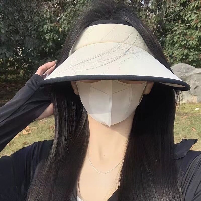 日焼け防止帽子｜UPF50+・アイスシルク・折りたたみ可能・紫外線対策・つば広帽子・アウトドア|undefined