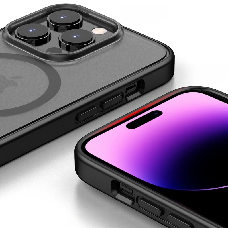 スマホケース｜磁気吸着・耐衝撃・マット・iPhone 14/13 Pro Max/12対応・肌触りが良い|undefined