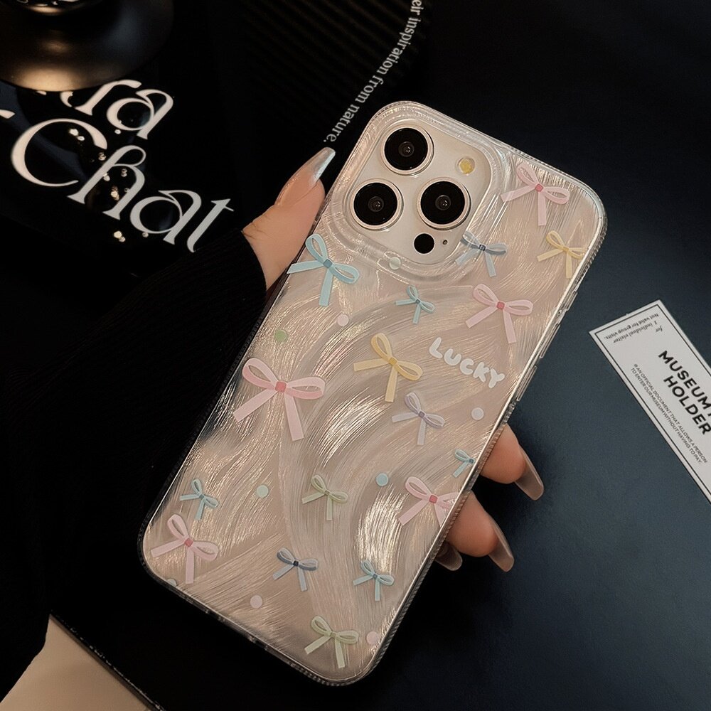 スマホケース｜iPhoneケース・蝶結び・パステルカラー・おしゃれ・かわいい・レディース向け・蝶結び|undefined