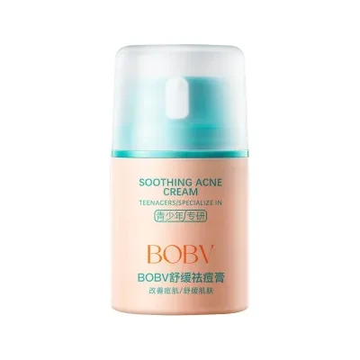 BOBV 　クリーム｜ニキビケア・肌荒れケア・テカリ防止・うるおい・ニキビ跡ケア・さっぱり・すべすべ肌へ
