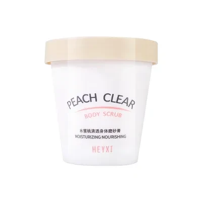 HEYXI スクラブ｜ピーチの香り・ボディケア・角質除去・保湿・つるつる肌・しっとり