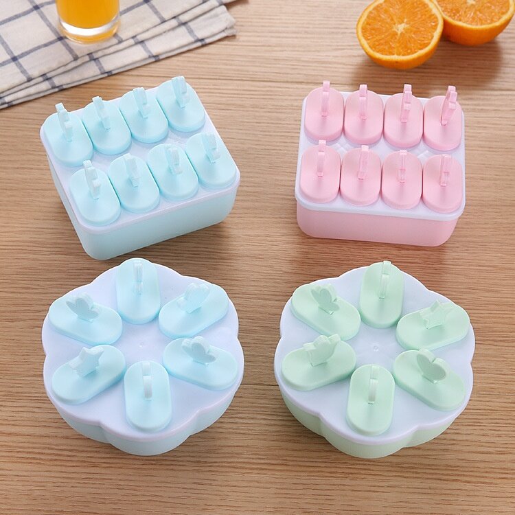 製氷皿｜8個取り・蓋付き・家庭用・子供用・キッチン用品・アイス・チーズスティック・製氷・保存・可愛い・便利|undefined