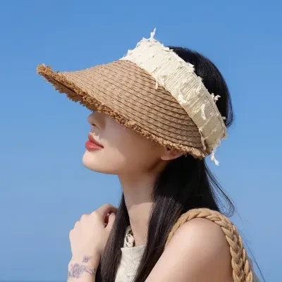 日よけ帽子｜つば広・日焼け止め・UVカット・麦わら帽子風・おしゃれ・涼しい・お出かけ
