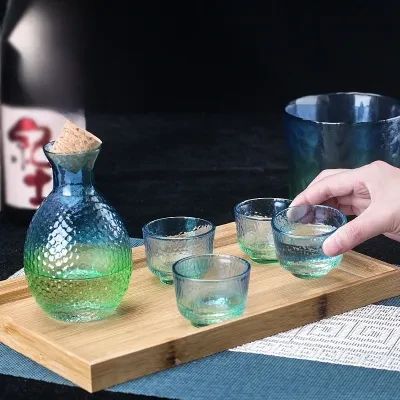 ガラス酒器セット｜父の日のプレゼント・冷酒器/燗酒器・透明・ミニグラス・酒器・おしゃれ・上品